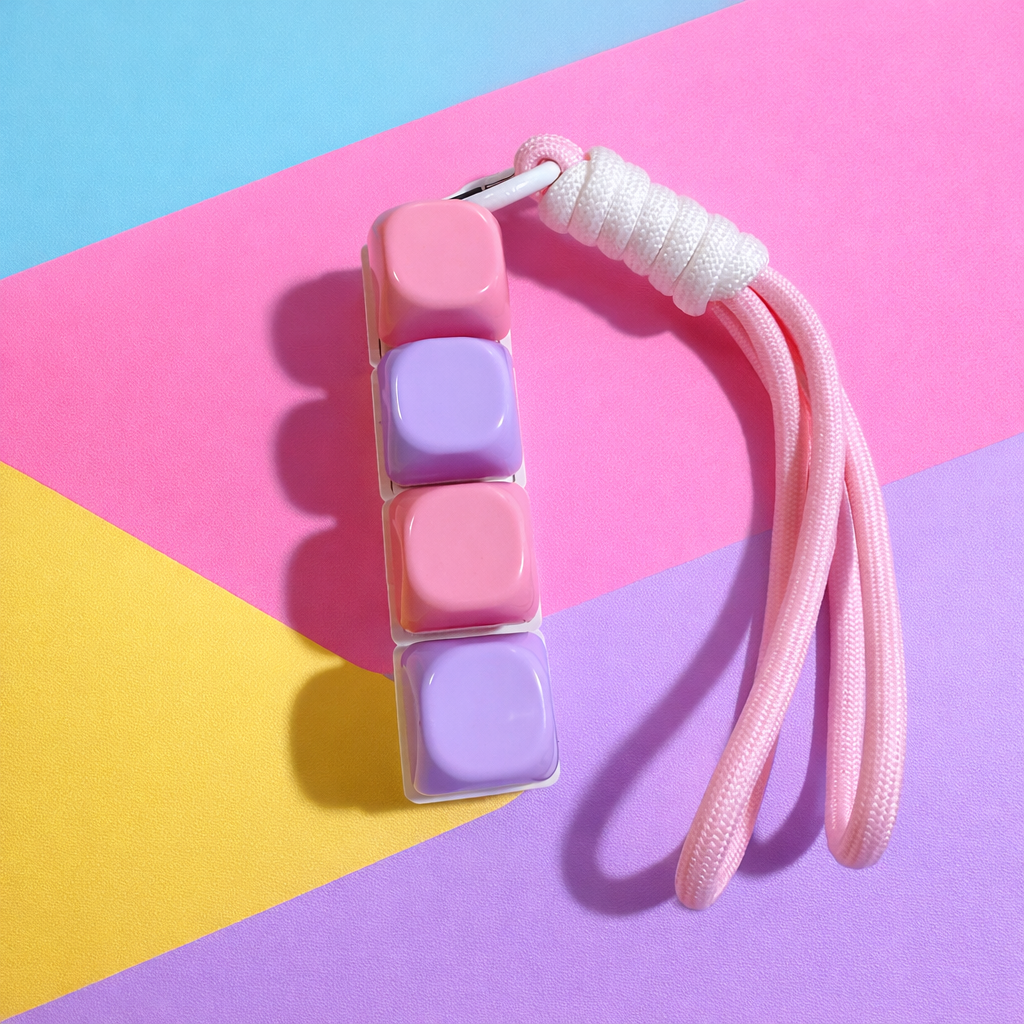 Custom 4-Key MOA Jelly Key Caps Keyboard Fidget Clicker