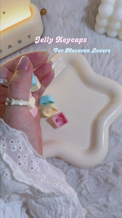 Custom 9 Key Fidget Clicker Jelly Keycaps