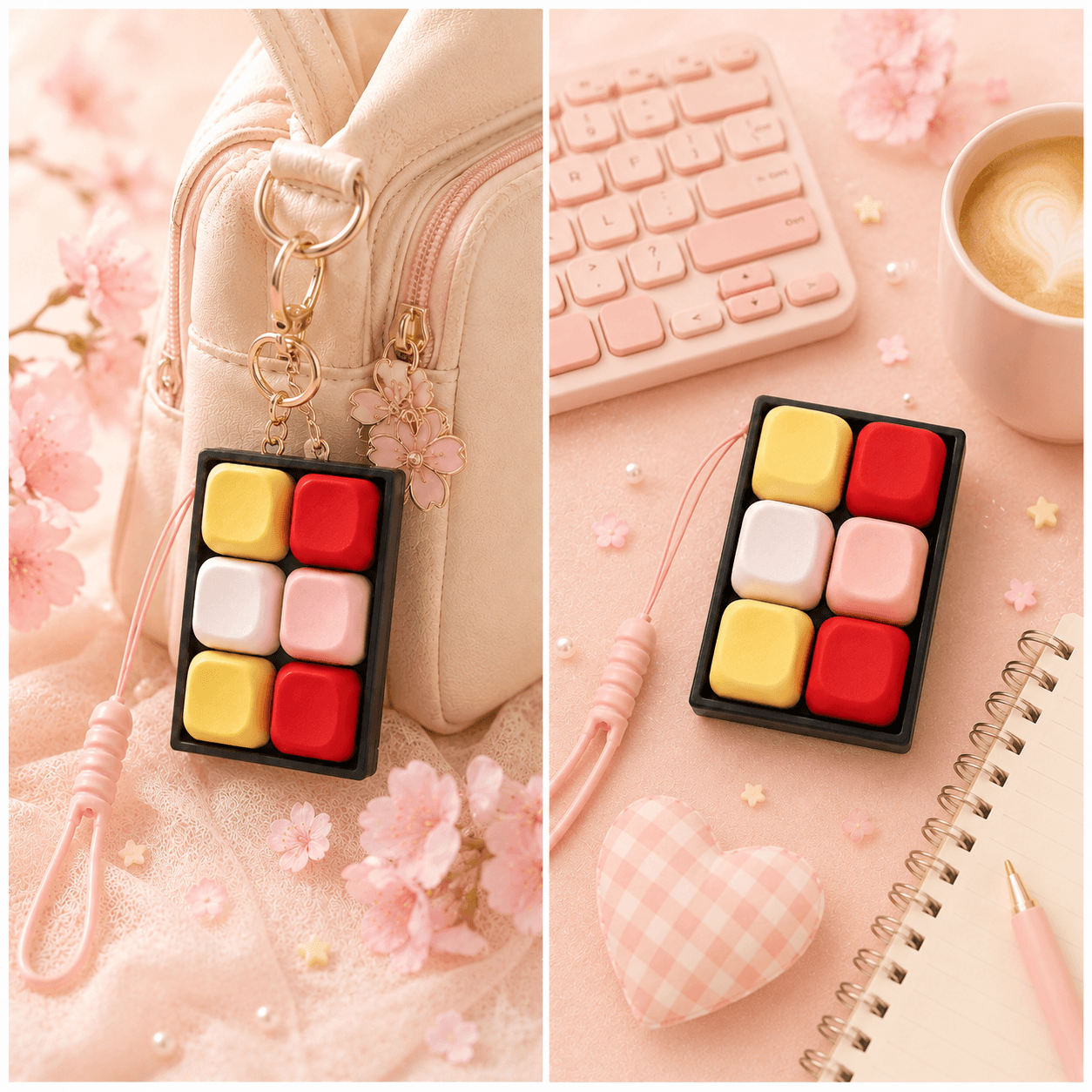 Classic 6-Key MOA 2x3 Keyboard Fidget Clicker