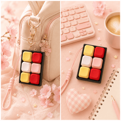 Classic 6-Key MOA 2x3 Keyboard Fidget Clicker
